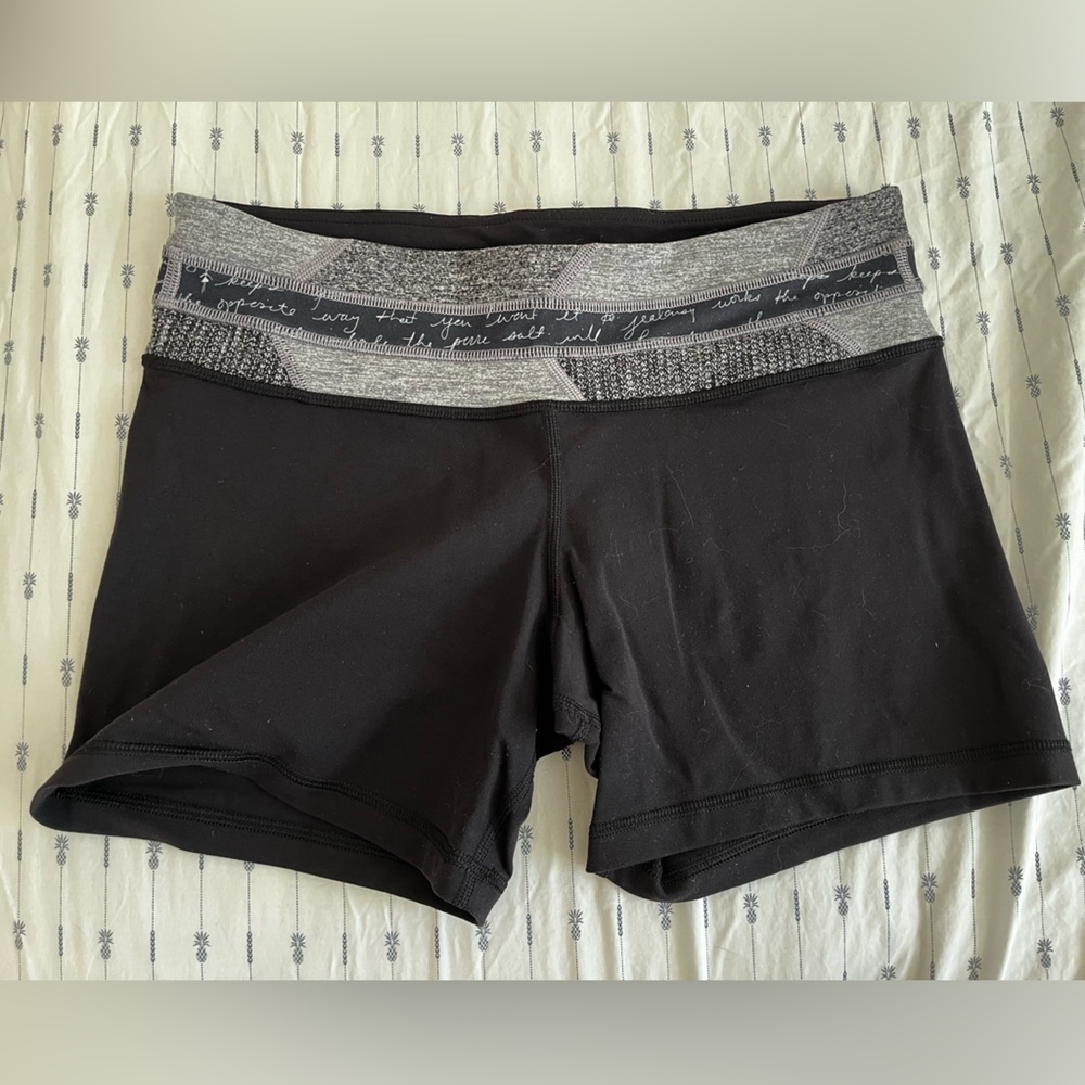 Lululemon black shorts